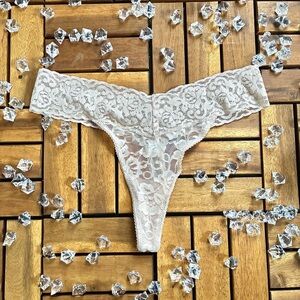 Nylon Lace Thong